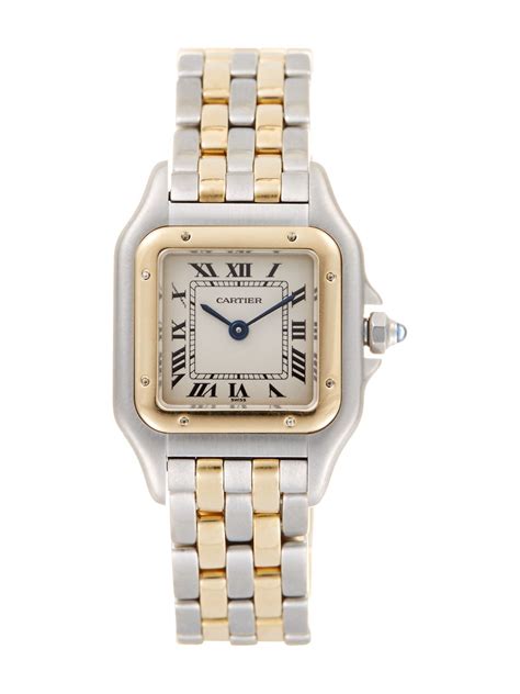 cartier panthere second hand|cartier panthere two tone watch.